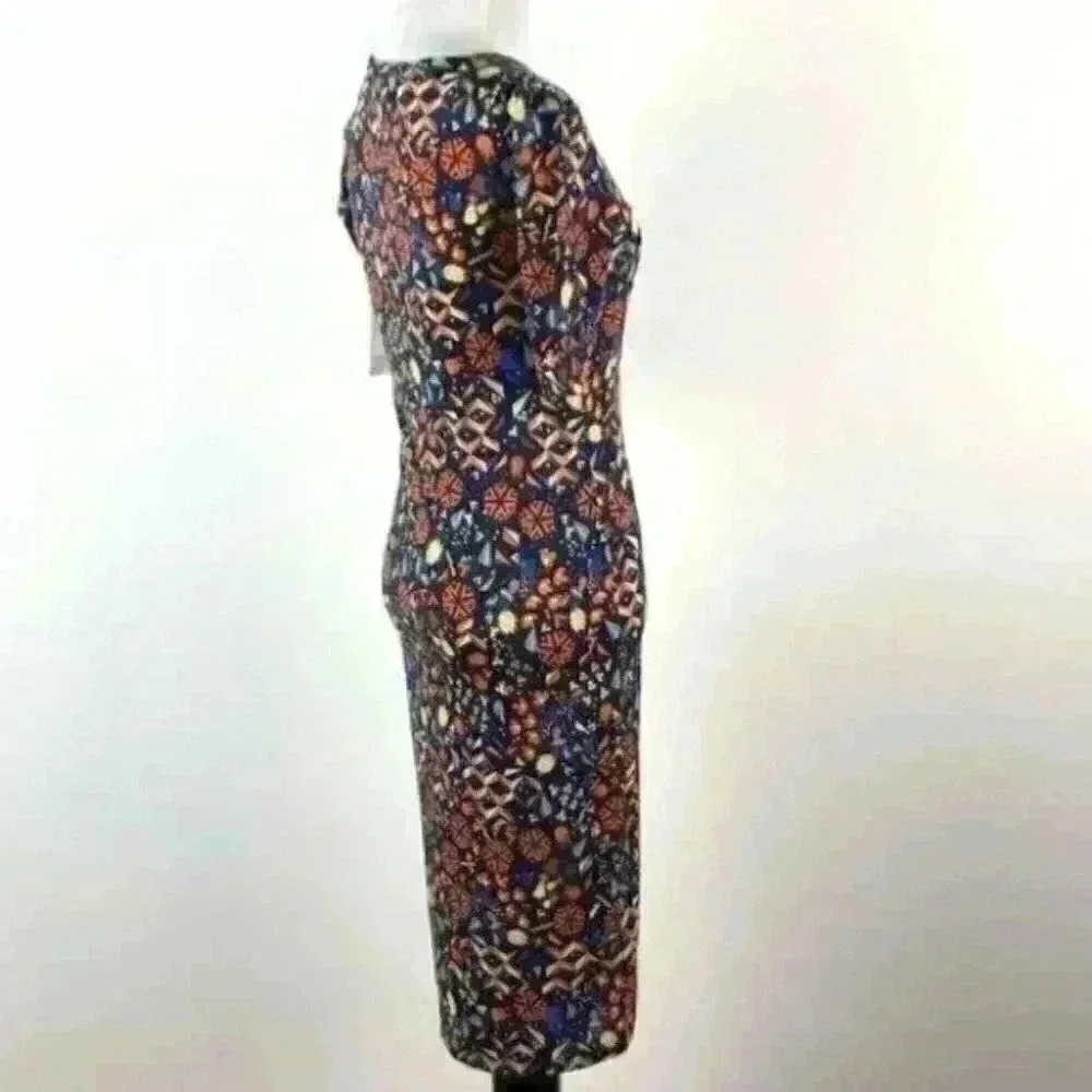 Lularoe Julia dress size XXS 00-0 floral pencil - Picture 4 of 11